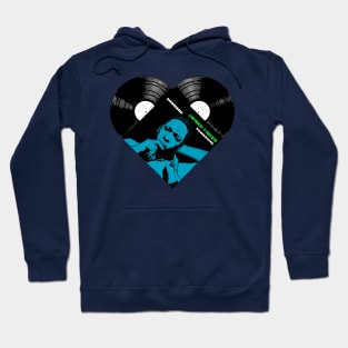 Coltrane Jazz Vinyl Love Hoodie